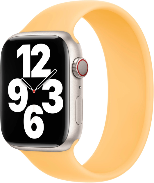 Ремінець Apple Solo Loop для Apple Watch 45mm Size 3 Sunglow (MQGA3) - зображення 1