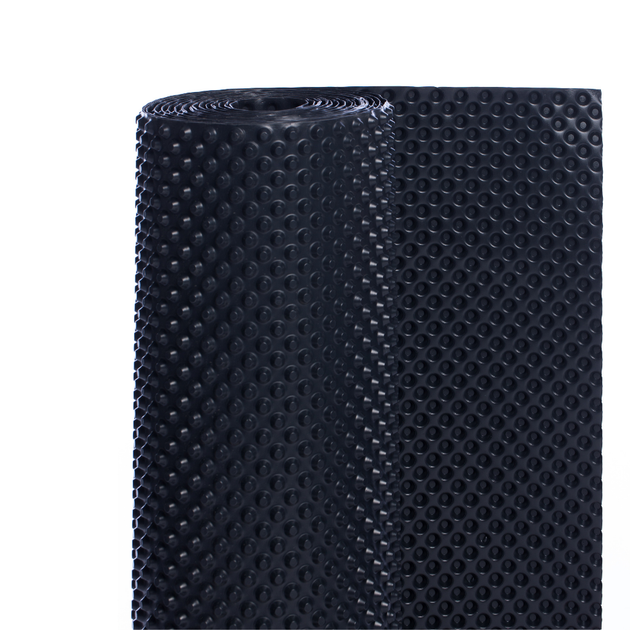 Дренажная мембрана для фундамента Fortex DREN 0,4 2 x 20 м, 40 м2 - изображение 15