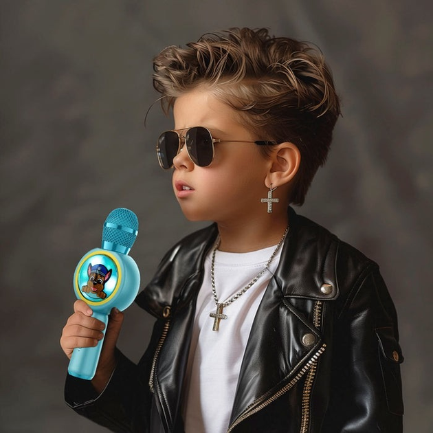Mikrofon do karaoke OTL Technologies Paw Patrol Chase niebieski (23JW9F) (5055371629164) - obraz 6