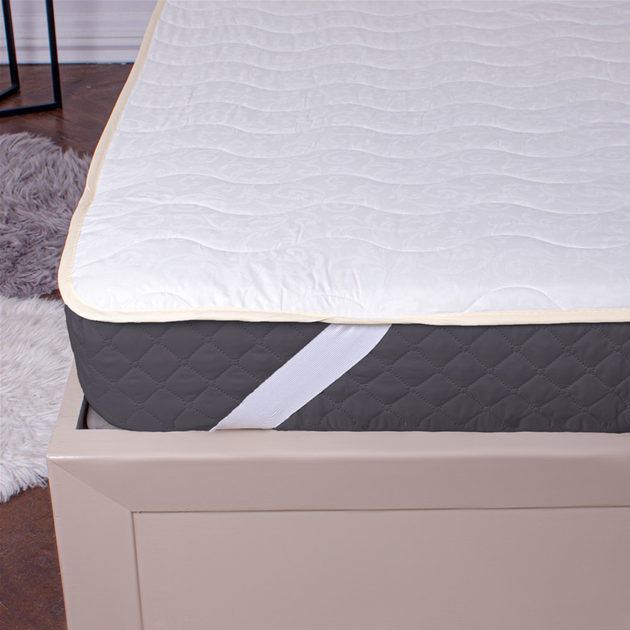 Наматрацник MirSon Eco Light №1720 Cotton Звичайний на резинці по кутах 90x190 см від Rozetka на платформі USKIDKA Акція на Наматрацник MirSon Eco Light №1720 Cotton Звичайний на резинці по кутах 90x190 см від Rozetka