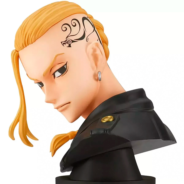 Фігурка Banpresto Tokyo Revengers Faceculptures Ken Ryuguji ver. A 11 см (4983164198003) - зображення 4