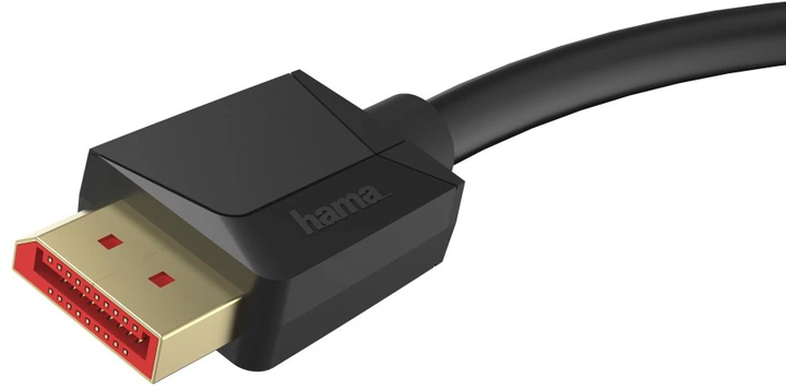Kabel Hama DisplayPort – DisplayPort M/M 2 m Black (4047443444509) - obraz 3