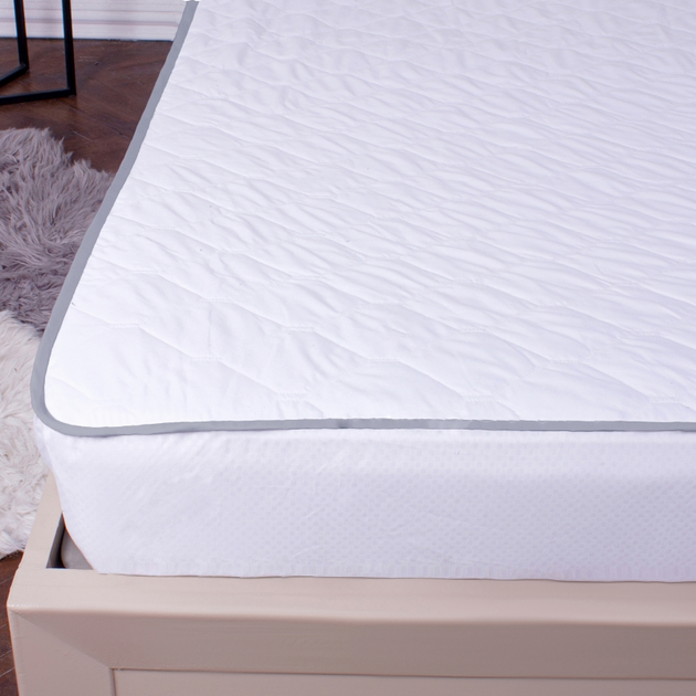 Наматрацник бавовняний MirSon Стандарт Cotton Aloe vera 265 80x190 від Rozetka на платформі USKIDKA Акція на Наматрацник бавовняний MirSon Стандарт Cotton Aloe vera 265 80x190 від Rozetka