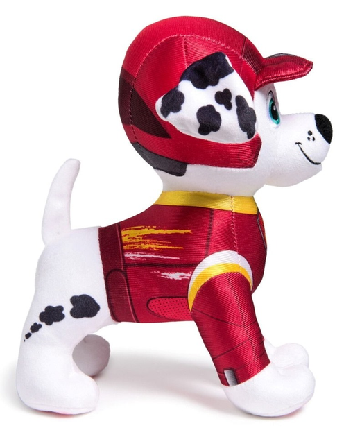 М'яка іграшка Spin Master Paw Patrol Рятувальні колеса Маршал плюшевий 20.3 см (23NY7E) (0681147010901) - зображення 3