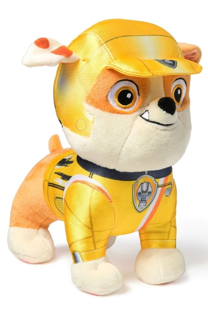 М'яка іграшка Spin Master Paw Patrol Рятувальні колеса Раббл плюшевий 20.3 см (23NY7B) (0681147010918) - зображення 3