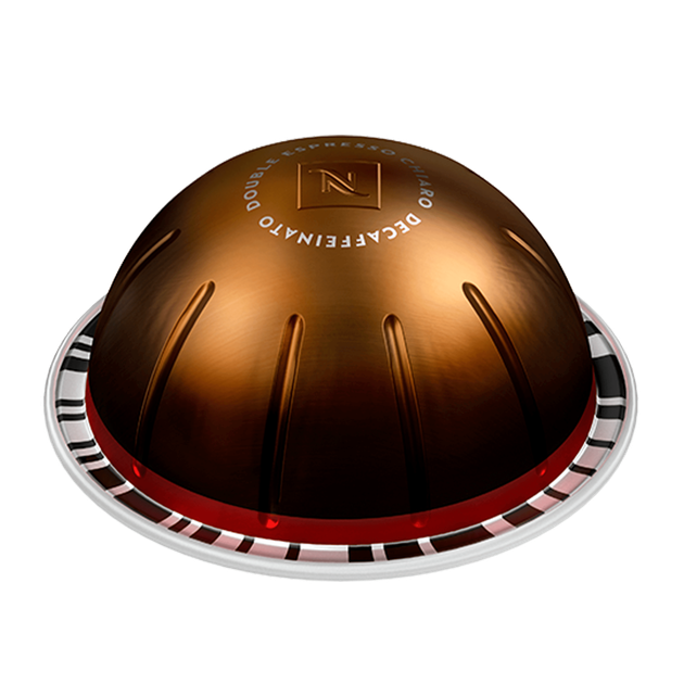 Кофе в капсулах Nespresso Vertuo Double Espresso Chiaro Decaffeinato (10 капсул) - Фото 1 Кофе в капсулах Nespresso Vertuo Double Espresso Chiaro Decaffeinato (10 капсул) - изображение 1