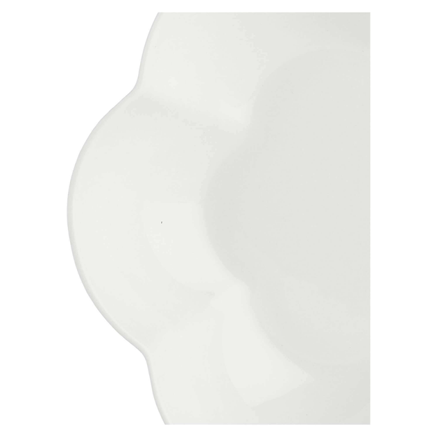 Zestaw talerzy do zupy La Porcellana Bianca Villadeifiori z rantem 20 cm Biały 6 szt (8027549070136) - obraz 4