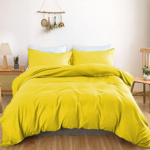 Комплект постільної білизни MirSon євро 200x220 см Light Pro 10-002 Yellow Satin від Rozetka на платформі USKIDKA Акція на Комплект постільної білизни MirSon євро 200x220 см Light Pro 10-002 Yellow Satin від Rozetka