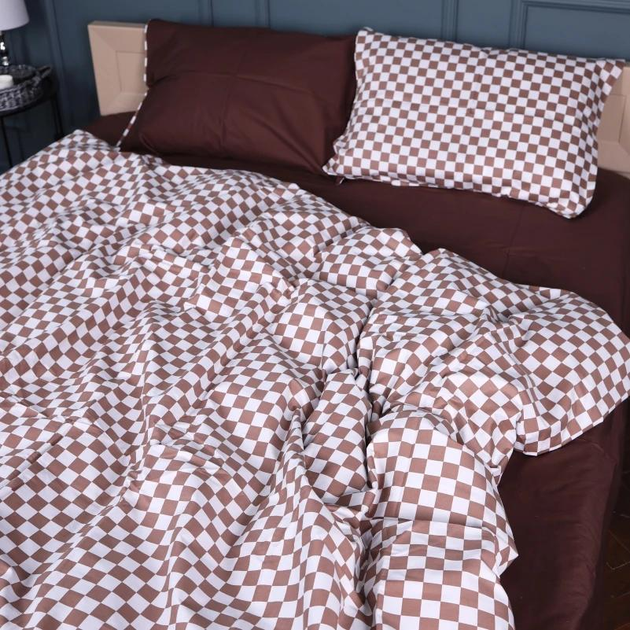 Комплект постільної білизни MirSon Двоспальний 175х210 см 22-1369 Classic Checkers Сатин від Rozetka на платформі USKIDKA Акція на Комплект постільної білизни MirSon Двоспальний 175х210 см 22-1369 Classic Checkers Сатин від Rozetka