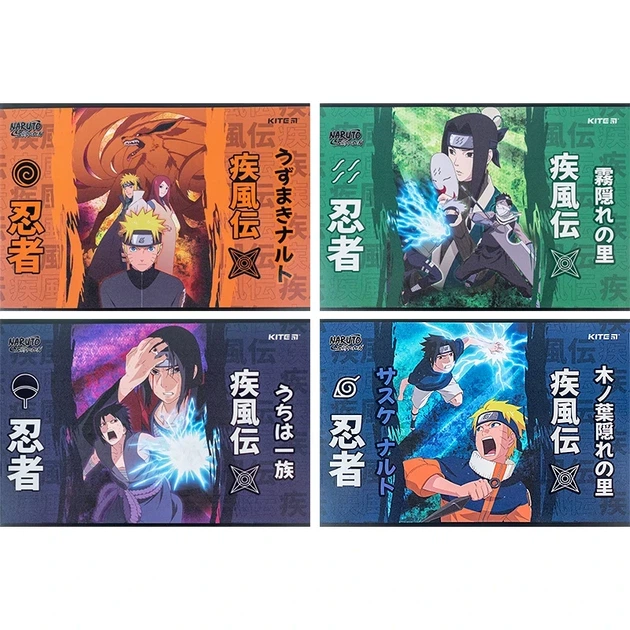 Альбом для малювання Kite Naruto NR24-241, 12 аркушів - Фото 4 Альбом для малювання Kite Naruto NR24-241, 12 аркушів - изображение 4