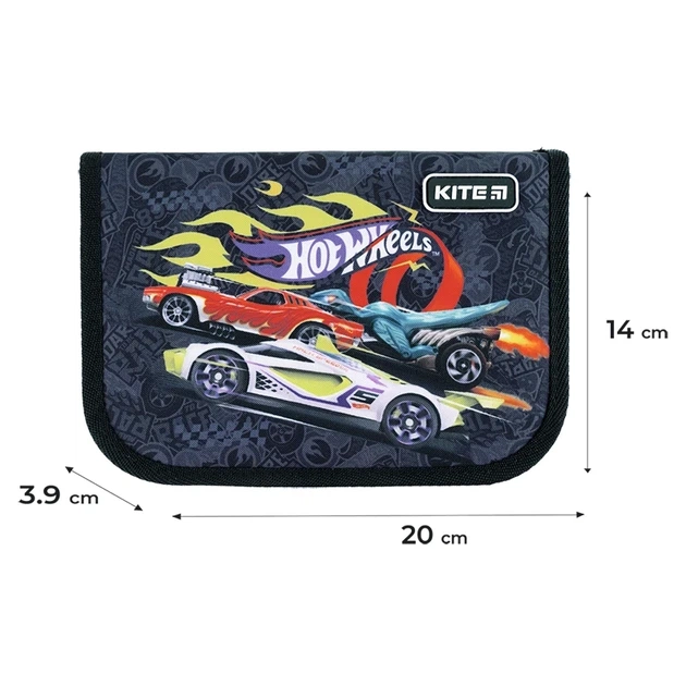Шкільний набір Kite Hot Wheels SET_HW24-501S (рюкзак, пенал, сумка) - зображення 8