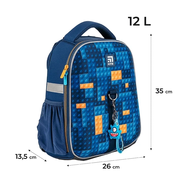 Рюкзак шкільний каркасний Kite Education Blocks K24-555S-6 - зображення 2
