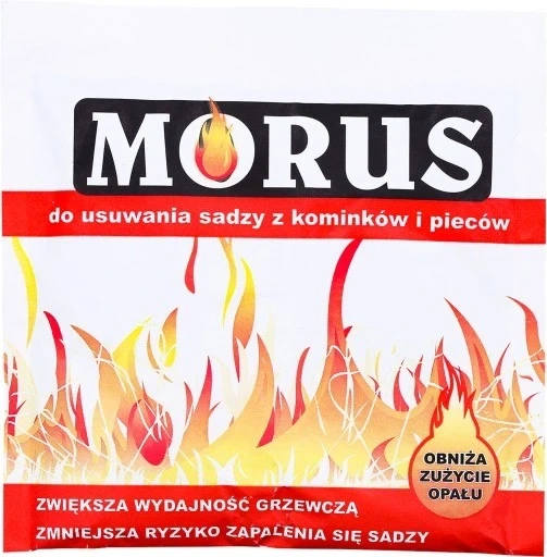 Порошок Bros Morus 500 г для видалення сажі та кіптяви з камінів та печей - Фото 2 Порошок Bros Morus 500 г для видалення сажі та кіптяви з камінів та печей - зображення 2