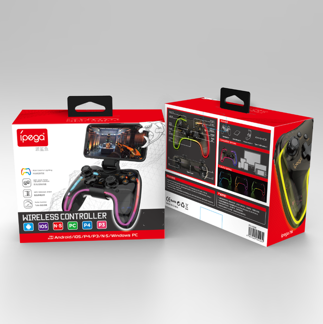 IPega PG-9228 бездротовий джойстик для всіх платформ з підсвічуванням - зображення 4