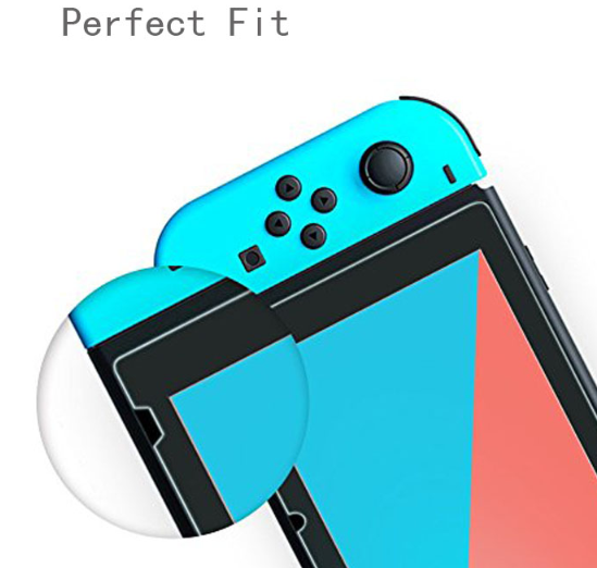 Закаленное защитное стекло Ricoddaa для Nintendo Switch 2.5D, 9H, 0,3 мм - изображение 7