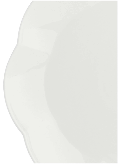 Zestaw talerzy do zupy La Porcellana Bianca Villadeifiori z rantem 26 cm Biały 6 szt (8027549070129) - obraz 4
