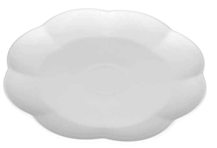Zestaw talerzy do zupy La Porcellana Bianca Villadeifiori z rantem 26 cm Biały 6 szt (8027549070129) - obraz 5