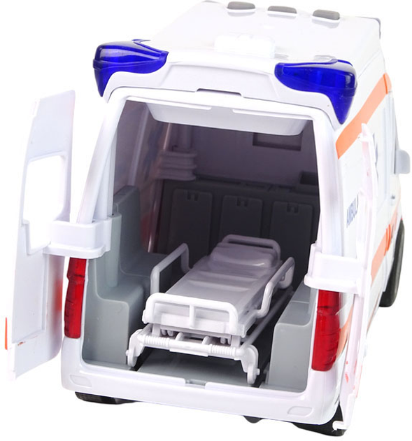 Auto LEAN Toys karetka Ambulans 12759 (5905214977979) - obraz 5
