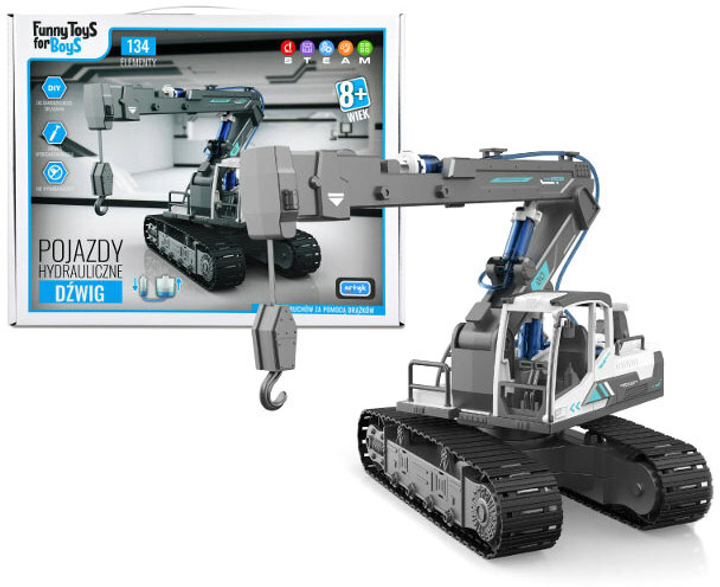 Pojazd hydrauliczny Artyk Dźwig do składania 134 elementów 163821 (5901811163821) - obraz 3
