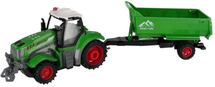 Traktor zdalnie sterowany Euro-Trade z przyczepą 542685 (5905523665130) - obraz 4