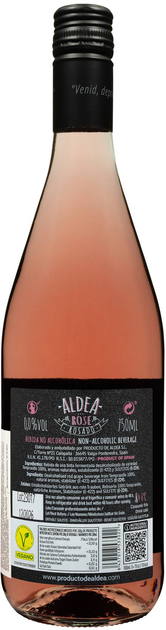 Вино безалкогольне Aldea Tempanillo ROSE рожеве напівсухе 0.75 л 0% (8437018533022) - зображення 2