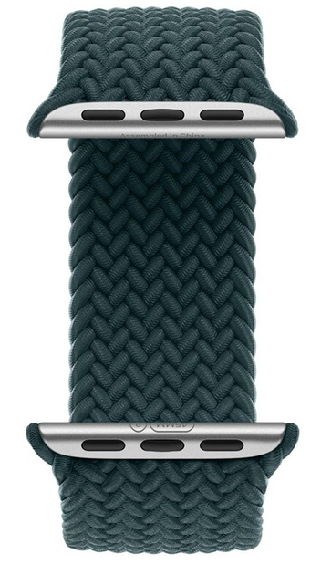 Pasek Apple Watch Braided Solo Loop 45mm Size 7 Rainforest (APL_MPAJ3) - obraz 4