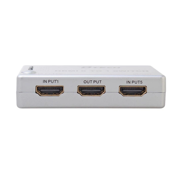 Комутатор 4K@30Hz HDMI 5x1 Dtech DT-7021 (MS) - изображение 3