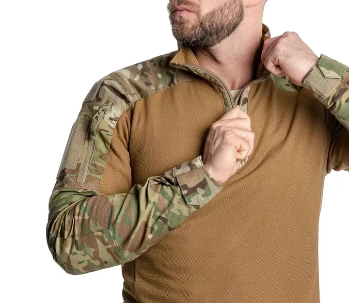 Рубашка UBACS Helikon-Tex MCDU Combat Shirt NyCo RipStop MultiCam XS - зображення 6