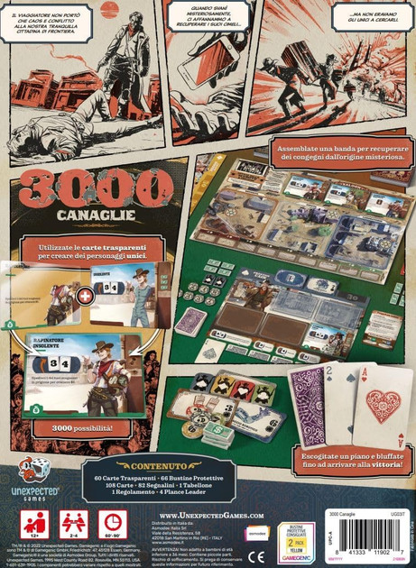 Настільна гра Asmodee 3000 Scoundrels (версія італійська) (0841333119027) - зображення 12