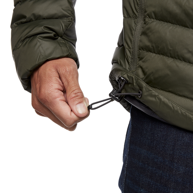 Пухова куртка Black Diamond Access Down Hoody чоловіча Cypress M оливкова - Фото 4 Пухова куртка Black Diamond Access Down Hoody чоловіча Cypress M оливкова - зображення 4