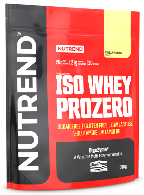 Iso Whey ProZero - 500 г - ванільний пудинг - Фото 1 Iso Whey ProZero - 500 г - ванільний пудинг - изображение 1