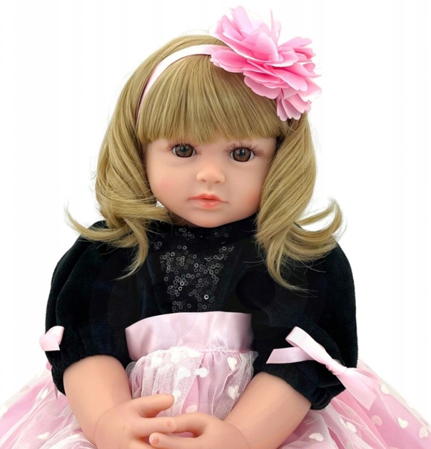 Lalka Bobas Woopie Baby Dolls Hiszpanka Eliana 57 cm (5906280650551) - obraz 3