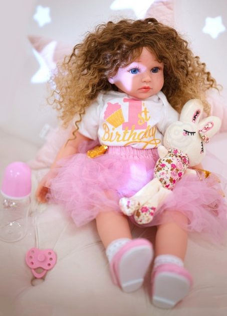Пупс Woopie Baby Dolls Іспанка Ракель 57 см (5906280650575) - зображення 7