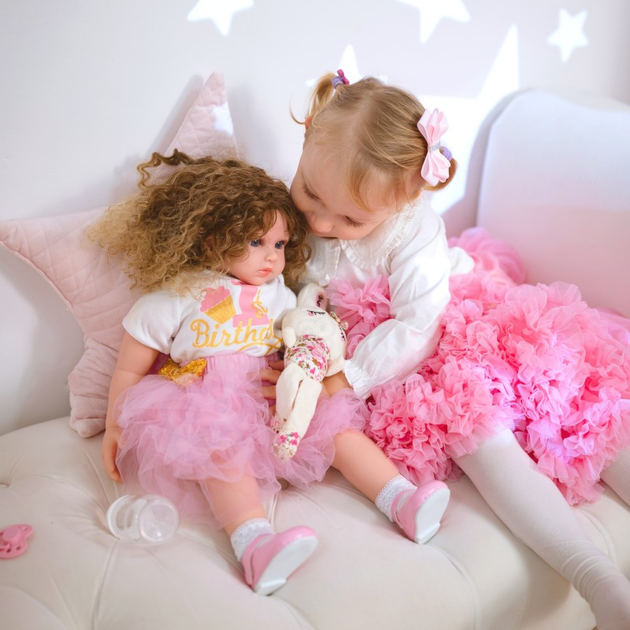 Пупс Woopie Baby Dolls Іспанка Ракель 57 см (5906280650575) - зображення 9
