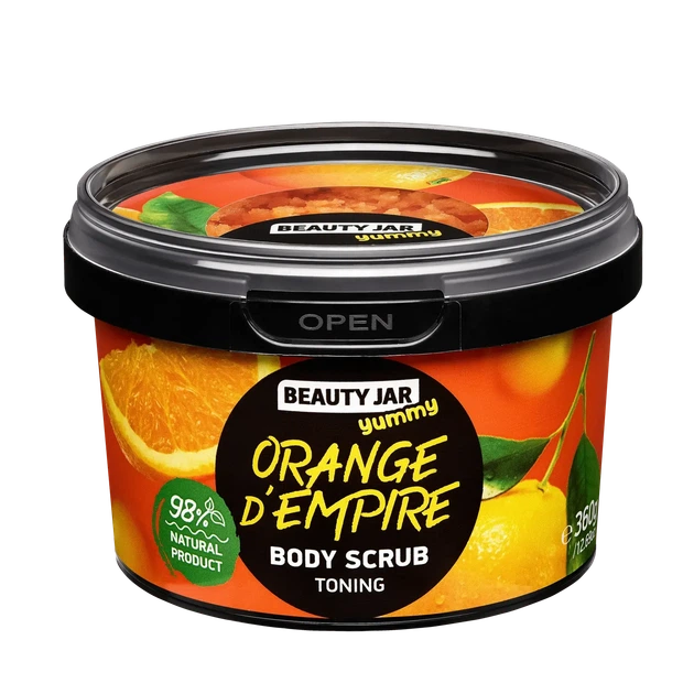 Скраб для тіла Beauty Jar Yummy Імперійний апельсин 360 г - Фото 1 Скраб для тіла Beauty Jar Yummy Імперійний апельсин 360 г - зображення 1
