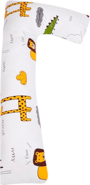 Подушка для вагітних та відпочинку MirSon №5014 Color Line 17-0132 Lion King Г-подібна 140х40х20 см від Rozetka на платформі USKIDKA Акція на Подушка для вагітних та відпочинку MirSon №5014 Color Line 17-0132 Lion King Г-подібна 140х40х20 см від Rozetka