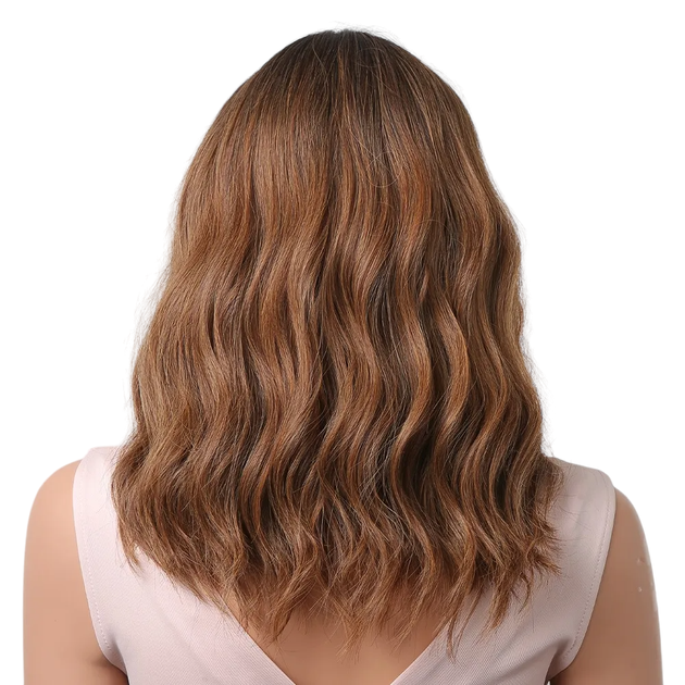Парик Natural Honey Brown, натуральные синтетические волосы VC2013-3 - изображение 3