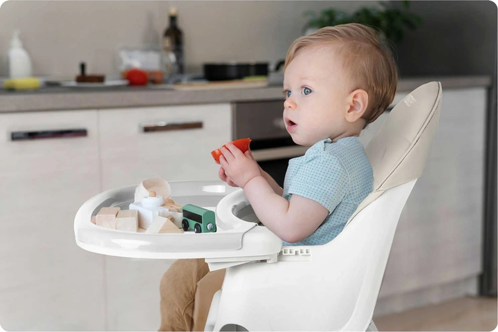 Стільчик для годування RICOKIDS Milo Сірий (5908220476566) - зображення 13