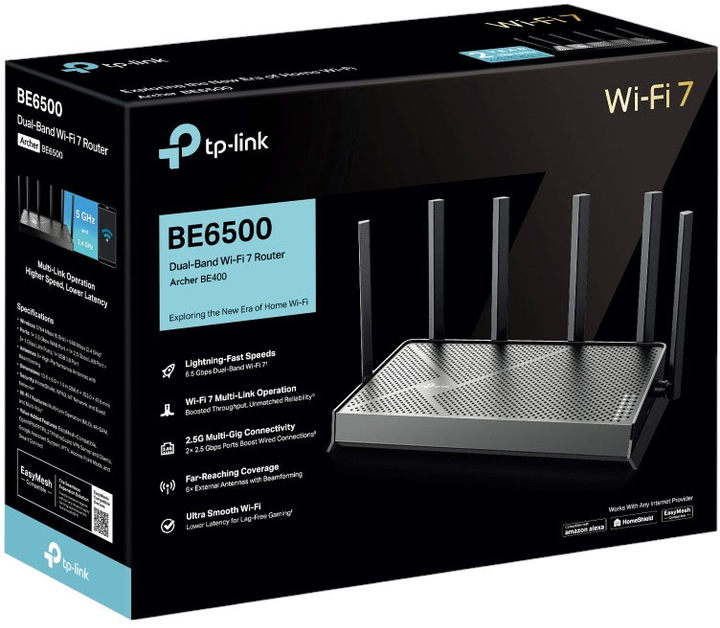 Router TP-LINK Archer BE400 (8885020624113) - obraz 5