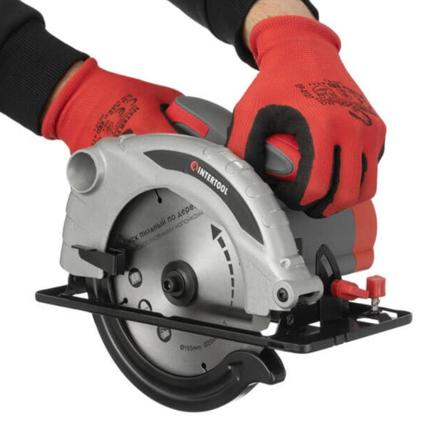 Пила циркулярна Intertool 1300 Вт (DT-0613) - зображення 10