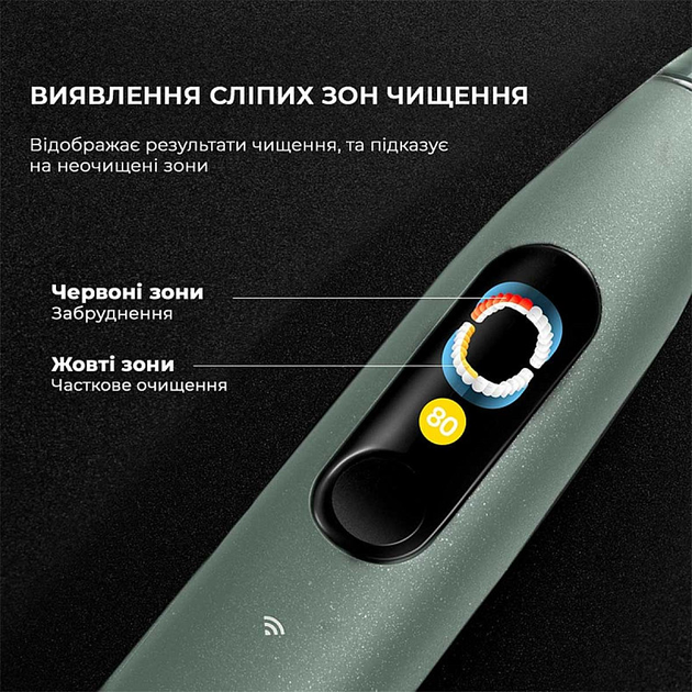 Электрическая зубная щетка Oclean X Ultra Green - изображение 9