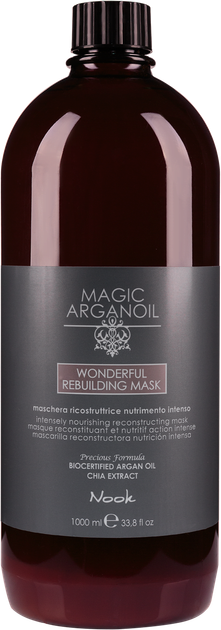 Маска восстановительная экстрапитательная для волос MAGIC ARGANOIL Wonderful, 1000 мл - Фото 1 Маска восстановительная экстрапитательная для волос MAGIC ARGANOIL Wonderful, 1000 мл - изображение 1