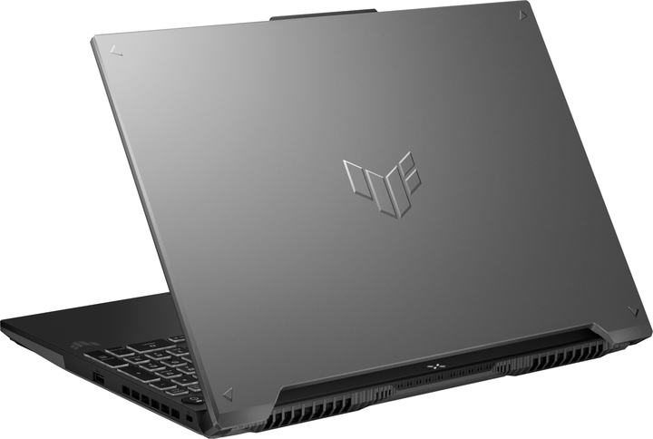 Ноутбук ASUS TUF Gaming A16 FA607NU-RL096 (90NR0MU3-M005L0) Mecha Gray / 16" IPS WUXGA 144 Гц / AMD Ryzen 5 7535HS / RAM 16 ГБ / SSD 512 ГБ / RTX 4050, 6 ГБ / Зарядка по USB + Рюкзак для ноутбука ASUS 15" ROG Ranger BP1501G Black в подарок! - изображение 8