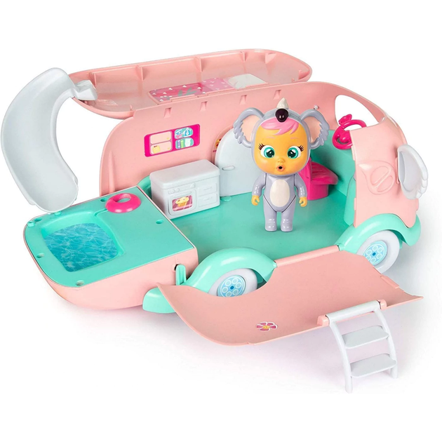 Ігровий набір TM Toys Cry Babies Magic Tears Koalis Campervan 1013-91931 (8421134091931) - зображення 4