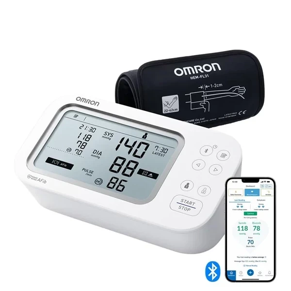 Тонометр Omron X7 Smart AFib ( HEM-7380T1-EOSL) - изображение 4