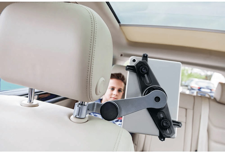 Uchwyt samochodowy Hama Headrest Bracket 360 Swivel Fit Devices 7-11" Aluminium (4047443499608) - obraz 3