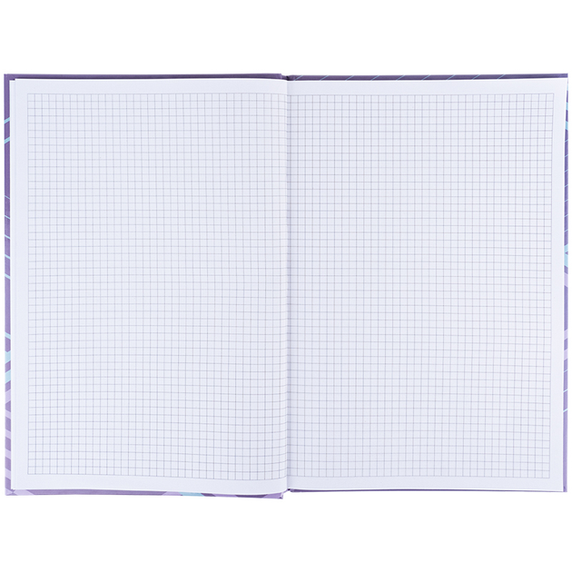 Книга записна Axent Lines А4, 96 аркушів, клітинка, фіолетова 8422-583-A 4063276250674 - изображение 3