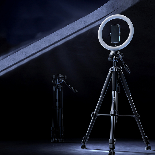 Штатив Rtako VT-990S Hexagonal Photography Tripod Carbon 1.9 м Black (6942063201724) - зображення 6