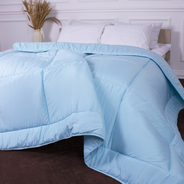 Ковдра MirSon зимова 110x140 см антиалергенна EcoSilk Супер Тепла №1631 Eco Light Blue від Rozetka на платформі USKIDKA Акція на Ковдра MirSon зимова 110x140 см антиалергенна EcoSilk Супер Тепла №1631 Eco Light Blue від Rozetka