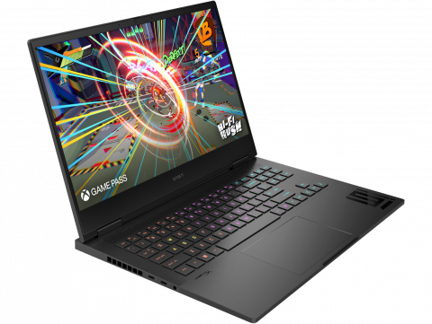 Ноутбук HP Omen 16t-wf100 Gaming (B59QBU8) Shadow Black - Фото 2 Ноутбук HP Omen 16t-wf100 Gaming (B59QBU8) Shadow Black - изображение 2